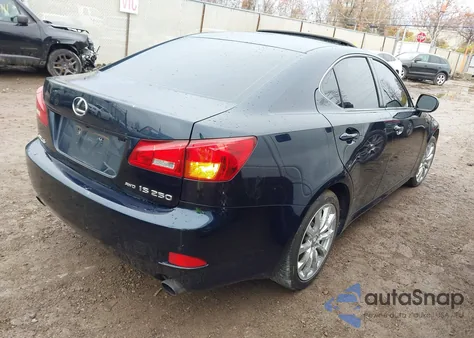 2006 Lexus Is 250 from USA, damaged, VIN JTHCK262662002231